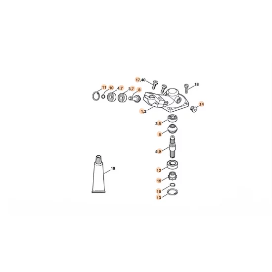 STIHL  Przekładnia 30° 4230 640 0105